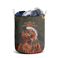 Mount Olympus Laundry Basket Greek Prometheus Torch Flame Lightning Mountain Constellations