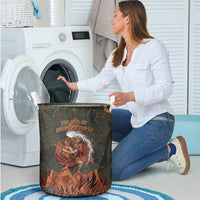 Mount Olympus Laundry Basket Greek Prometheus Torch Flame Lightning Mountain Constellations