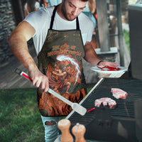 Mount Olympus Apron Greek Prometheus Torch Flame Lightning Mountain Constellations