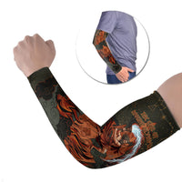 Mount Olympus Arm Sleeves Greek Prometheus Torch Flame Lightning Mountain Constellations