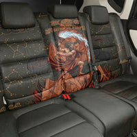 Mount Olympus Back Car Seat Cover Greek Prometheus Torch Flame Lightning Mountain Constellations