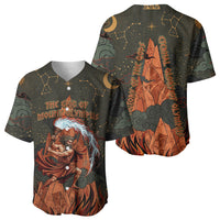 Mount Olympus Baseball Jersey Greek Prometheus Torch Flame Lightning Mountain Constellations
