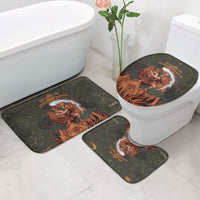 Mount Olympus Bathroom Set Greek Prometheus Torch Flame Lightning Mountain Constellations
