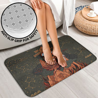 Mount Olympus Bathroom Set Greek Prometheus Torch Flame Lightning Mountain Constellations