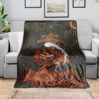 Mount Olympus Blanket Greek Prometheus Torch Flame Lightning Mountain Constellations