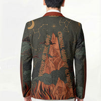 Mount Olympus Blazer Greek Prometheus Torch Flame Lightning Mountain Constellations