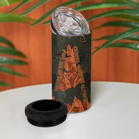 Mount Olympus 4 in 1 Can Cooler Tumbler Greek Prometheus Torch Flame Lightning Mountain Constellations
