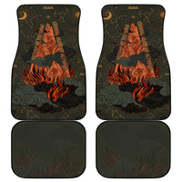 Mount Olympus Car Mats Greek Prometheus Torch Flame Lightning Mountain Constellations