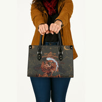 Mount Olympus Leather Bag Greek Prometheus Torch Flame Lightning Mountain Constellations