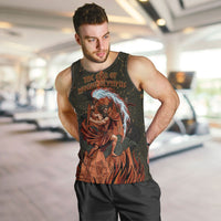 Mount Olympus Men Tank Top Greek Prometheus Torch Flame Lightning Mountain Constellations
