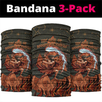 Mount Olympus Neck Gaiter Greek Prometheus Torch Flame Lightning Mountain Constellations