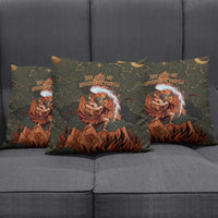 Mount Olympus Pillow Cover Greek Prometheus Torch Flame Lightning Mountain Constellations