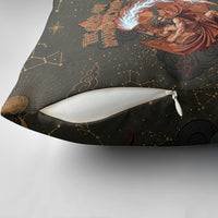 Mount Olympus Pillow Cover Greek Prometheus Torch Flame Lightning Mountain Constellations