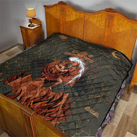 Mount Olympus Quilt Greek Prometheus Torch Flame Lightning Mountain Constellations