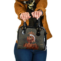 Mount Olympus Shoulder Handbag Greek Prometheus Torch Flame Lightning Mountain Constellations