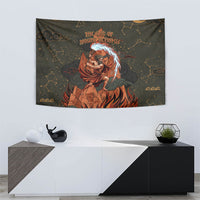 Mount Olympus Tapestry Greek Prometheus Torch Flame Lightning Mountain Constellations