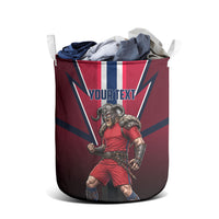 Personalized Norway Viking Laundry Basket Nordic Flag Sports Style