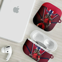 Personalized Norway Viking AirPods Case Nordic Flag Sports Style
