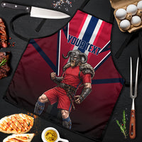 Personalized Norway Viking Apron Nordic Flag Sports Style