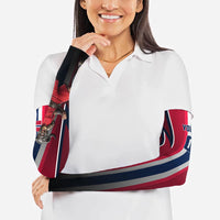 Personalized Norway Viking Arm Sleeves Nordic Flag Sports Style