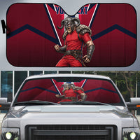 Personalized Norway Viking Auto Sun Shade Nordic Flag Sports Style