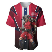Personalized Norway Viking Baseball Jersey Nordic Flag Sports Style