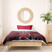 Personalized Norway Viking Bedding Set Nordic Flag Sports Style