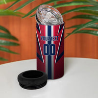 Personalized Norway Viking 4 in 1 Can Cooler Tumbler Nordic Flag Sports Style