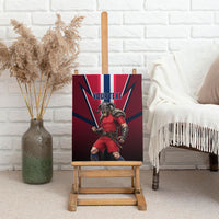 Personalized Norway Viking Canvas Wall Art Nordic Flag Sports Style
