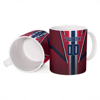 Personalized Norway Viking Ceramic Mug Nordic Flag Sports Style