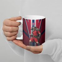 Personalized Norway Viking Ceramic Mug Nordic Flag Sports Style