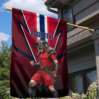 Personalized Norway Viking Garden Flag Nordic Flag Sports Style