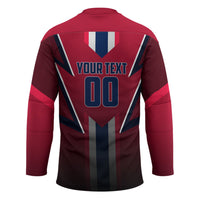 Personalized Norway Viking Hockey Jersey Nordic Flag Sports Style