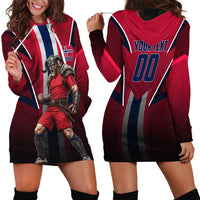 Personalized Norway Viking Hoodie Dress Nordic Flag Sports Style