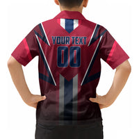 Personalized Norway Viking Kid Hawaiian Shirt Nordic Flag Sports Style