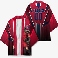 Personalized Norway Viking Kimono Nordic Flag Sports Style