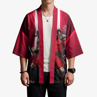 Personalized Norway Viking Kimono Nordic Flag Sports Style