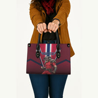 Personalized Norway Viking Leather Bag Nordic Flag Sports Style