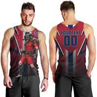 Personalized Norway Viking Men Tank Top Nordic Flag Sports Style