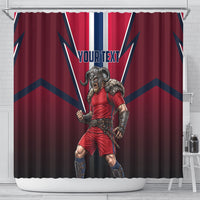 Personalized Norway Viking Shower Curtain Nordic Flag Sports Style