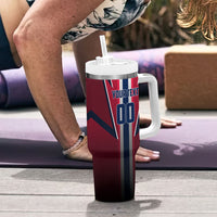 Personalized Norway Viking Tumbler With Handle Nordic Flag Sports Style