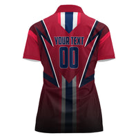 Personalized Norway Viking Women Polo Shirt Nordic Flag Sports Style
