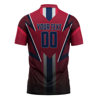 Personalized Norway Viking Zipper Polo Shirt Nordic Flag Sports Style