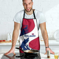 Svalbard Norway Apron with Polar Bear Forest and Norwegian Flag - Wonder Print Shop