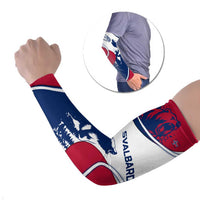 Svalbard Norway Arm Sleeves with Polar Bear Forest and Norwegian Flag - Wonder Print Shop