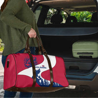 Svalbard Norway Travel Bag with Polar Bear Forest and Norwegian Flag - Wonder Print Shop