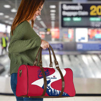 Svalbard Norway Travel Bag with Polar Bear Forest and Norwegian Flag - Wonder Print Shop