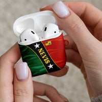 Nevis in Saint Kitts and Nevis AirPods Case Star Design and Coat of Arms - Wonder Print Shop