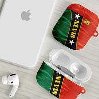 Nevis in Saint Kitts and Nevis AirPods Case Star Design and Coat of Arms - Wonder Print Shop