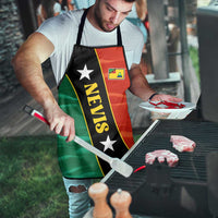 Nevis in Saint Kitts and Nevis Apron Star Design and Coat of Arms - Wonder Print Shop